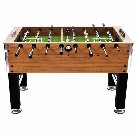 Football Table Steel 60 kg 140x74.5x87.5 cm Light Brown&Black Football Table Steel 60 kg 140x74.5x87.5 cm Light Brown&Black