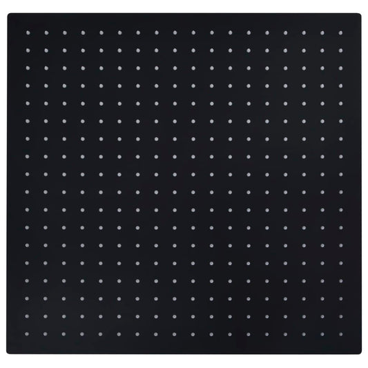Rain Shower Head Stainless Steel 50x50 cm Square Black Rain Shower Head Stainless Steel 50x50 cm Square Black