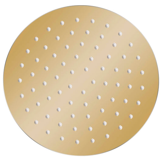 Rain Shower Head Stainless Steel 20 cm Round Gold Rain Shower Head Stainless Steel 20 cm Round Gold
