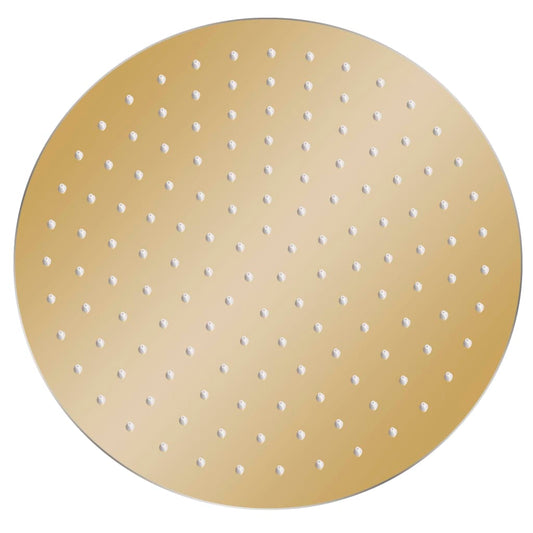 Rain Shower Head Stainless Steel 30 cm Round Gold Rain Shower Head Stainless Steel 30 cm Round Gold