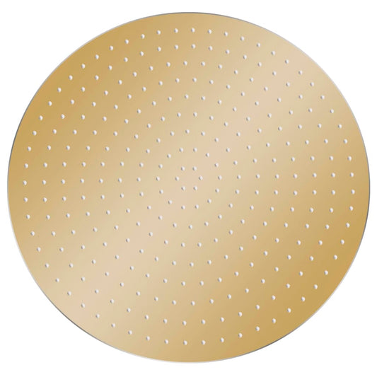 Rain Shower Head Stainless Steel 40 cm Round Gold Rain Shower Head Stainless Steel 40 cm Round Gold