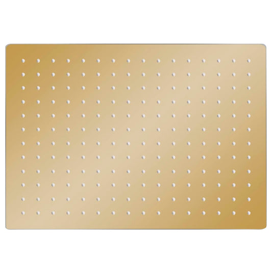 Rain Shower Head Stainless Steel 40x30 cm Rectangular Gold Rain Shower Head Stainless Steel 40x30 cm Rectangular Gold