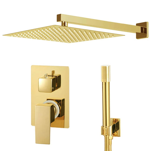 147719 vidaXL Shower System Stainless Steel 201 Gold 147719 vidaXL Shower System Stainless Steel 201 Gold