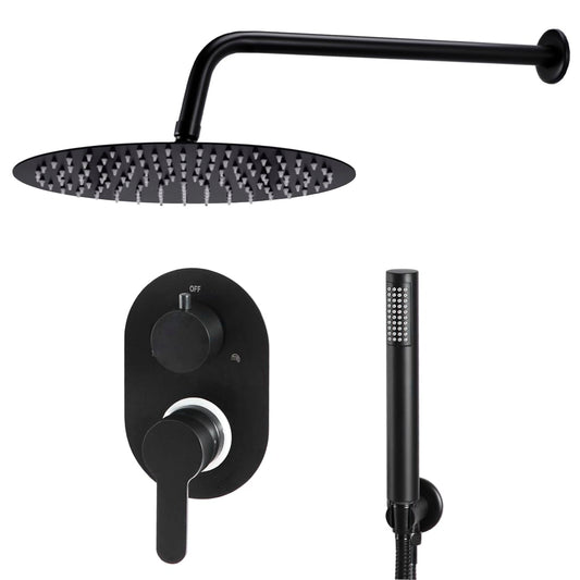 Shower System Stainless Steel 201 Black Shower System Stainless Steel 201 Black