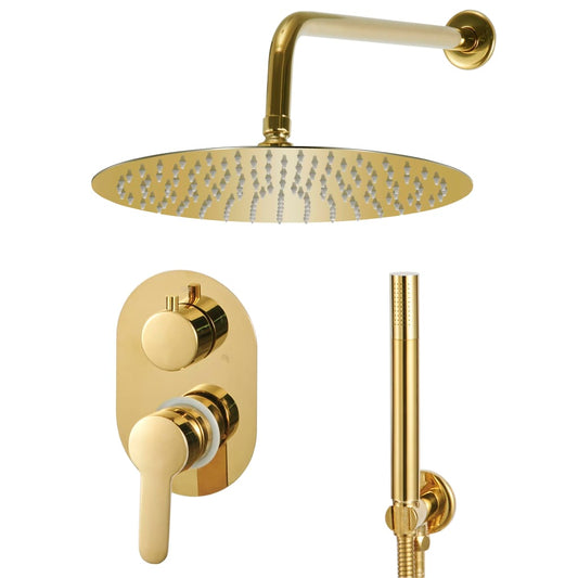 Shower System Stainless Steel 201 Gold Shower System Stainless Steel 201 Gold