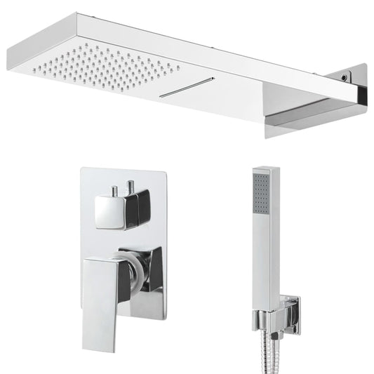 Shower System Stainless Steel 201 Silver Shower System Stainless Steel 201 Silver