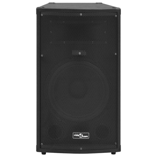 Professional Passive Hifi Stage Speaker 1000 W Black 37x37x64cm Professional Passive Hifi Stage Speaker 1000 W Black 37x37x64cm