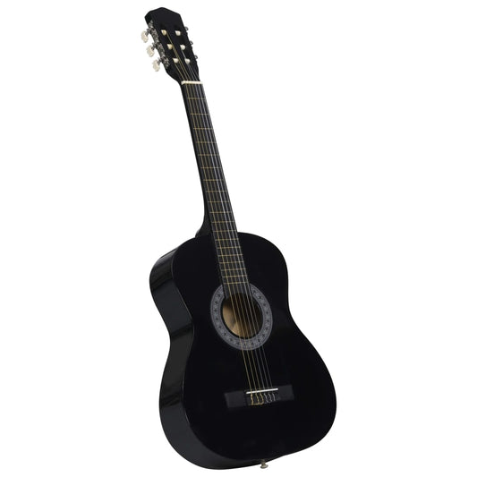 Classical Guitar for Beginner with Bag Black 3/4 36" Classical Guitar for Beginner with Bag Black 3/4 36"