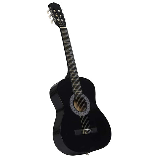 Classical Guitar for Beginner with Bag Black 3/4 36 Classical Guitar for Beginner with Bag Black 3/4 36