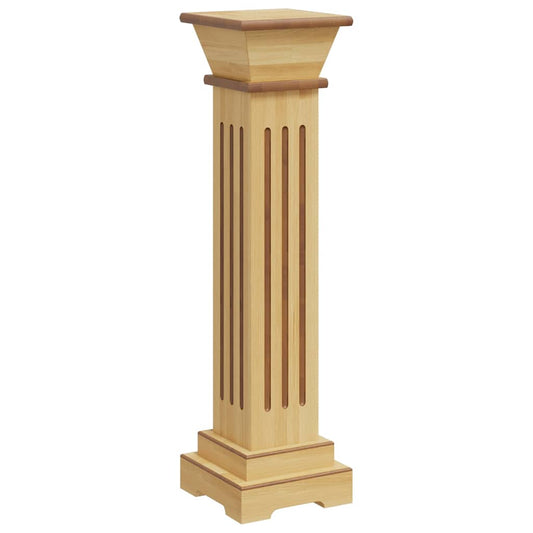 323968 vidaXL Classic Square Pillar Plant Stand Light Wood 17x17x66 cm MDF 323968 vidaXL Classic Square Pillar Plant Stand Light Wood 17x17x66 cm MDF