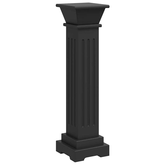323970 vidaXL Classic Square Pillar Plant Stand Black 17x17x66 cm MDF 323970 vidaXL Classic Square Pillar Plant Stand Black 17x17x66 cm MDF