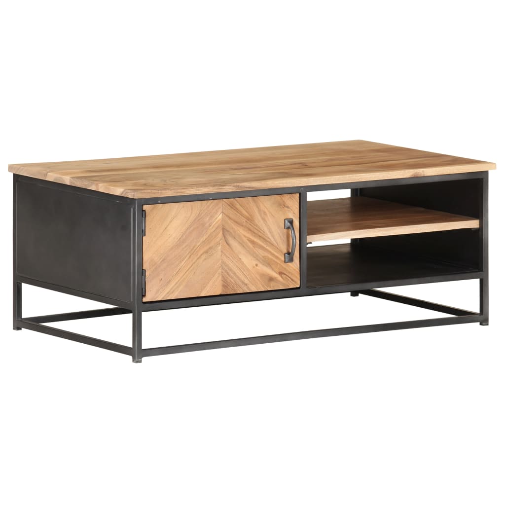 323526 vidaXL Coffee Table 90x50x35 cm Solid Acacia Wood