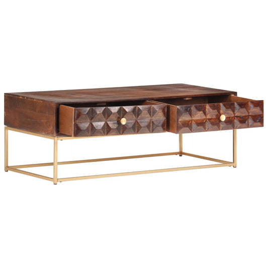 Coffee Table 112x50x40 cm Solid Mango Wood Coffee Table 112x50x40 cm Solid Mango Wood