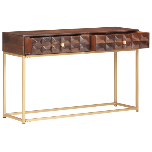 Console Table 122x36x75 cm Solid Mango Wood Console Table 122x36x75 cm Solid Mango Wood