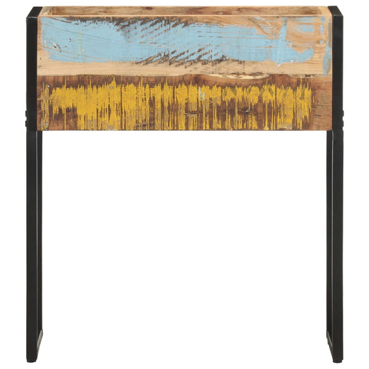 Planter 60x20x68 cm Solid Reclaimed Wood Planter 60x20x68 cm Solid Reclaimed Wood