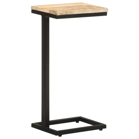 Side Tables 2 pcs 31.5x24.5x64.5 cm Rough Mango Wood Side Tables 2 pcs 31.5x24.5x64.5 cm Rough Mango Wood