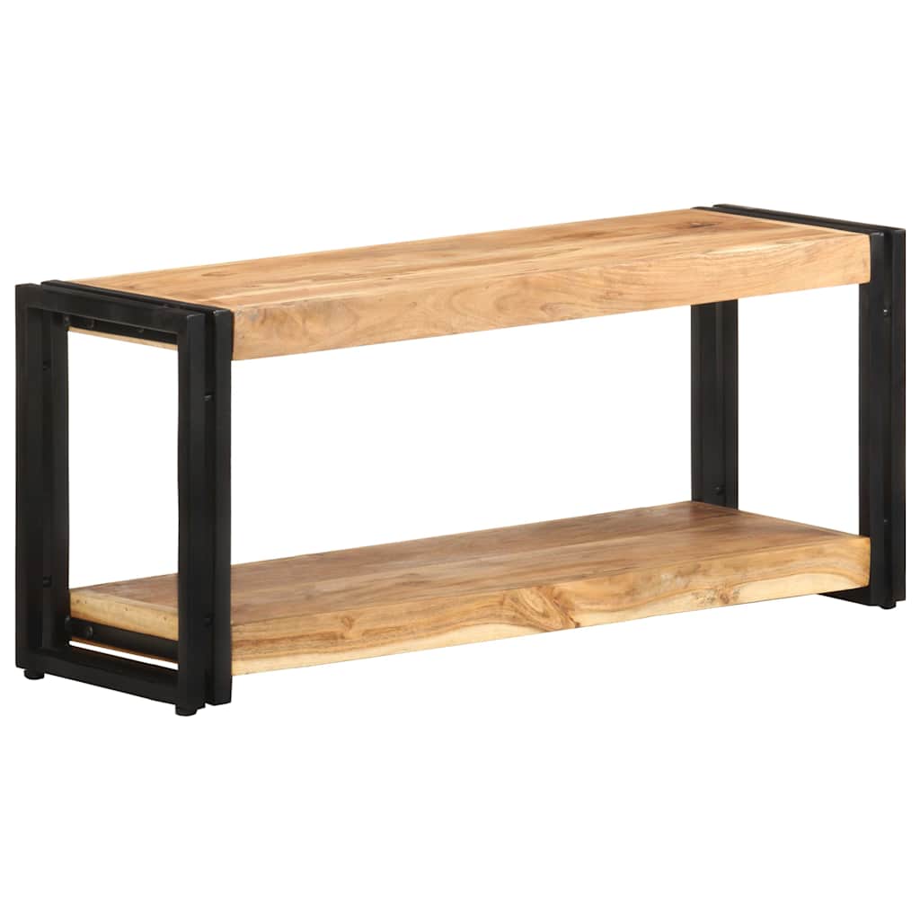 321978 vidaXL TV Cabinet 90x30x40 cm Solid Acacia Wood