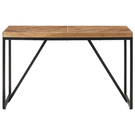 323546 vidaXL Dining Table 120x60x76 cm Solid Acacia and Mango Wood 323546 vidaXL Dining Table 120x60x76 cm Solid Acacia and Mango Wood
