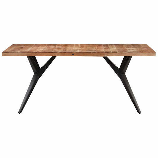 323565 vidaXL Dining Table 160x80x76 cm Solid Acacia Wood 323565 vidaXL Dining Table 160x80x76 cm Solid Acacia Wood