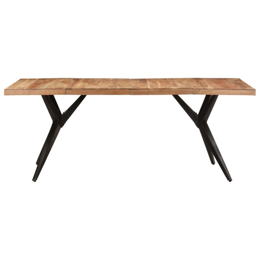 Dining Table 200x90x76 cm Solid Acacia Wood Dining Table 200x90x76 cm Solid Acacia Wood