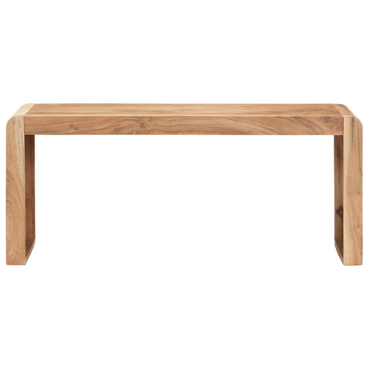 323584 vidaXL Bench 110x38x46 cm Solid Acacia Wood 323584 vidaXL Bench 110x38x46 cm Solid Acacia Wood