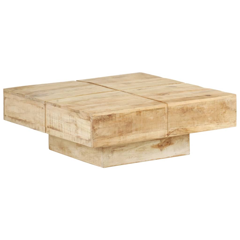 Coffee Table | Natural Wood | Solid Mango Wood | Medium | Coffee Table