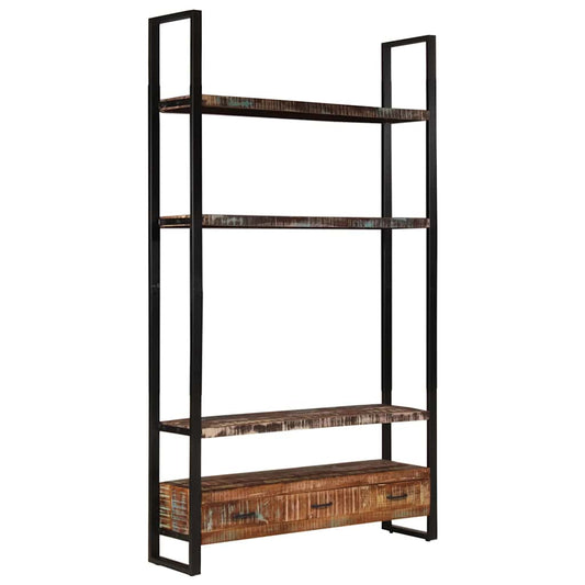 Bookshelf 118x30x200 cm Solid Reclaimed Wood Bookshelf 118x30x200 cm Solid Reclaimed Wood