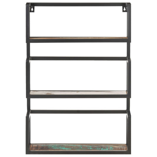 Wall Shelf 60x20x85 cm Solid Reclaimed Wood Wall Shelf 60x20x85 cm Solid Reclaimed Wood