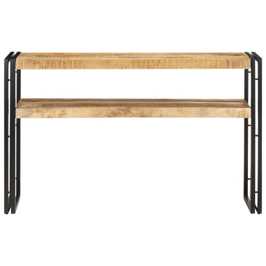 Console Table 120x30x75 cm Rough Mango Wood Console Table 120x30x75 cm Rough Mango Wood