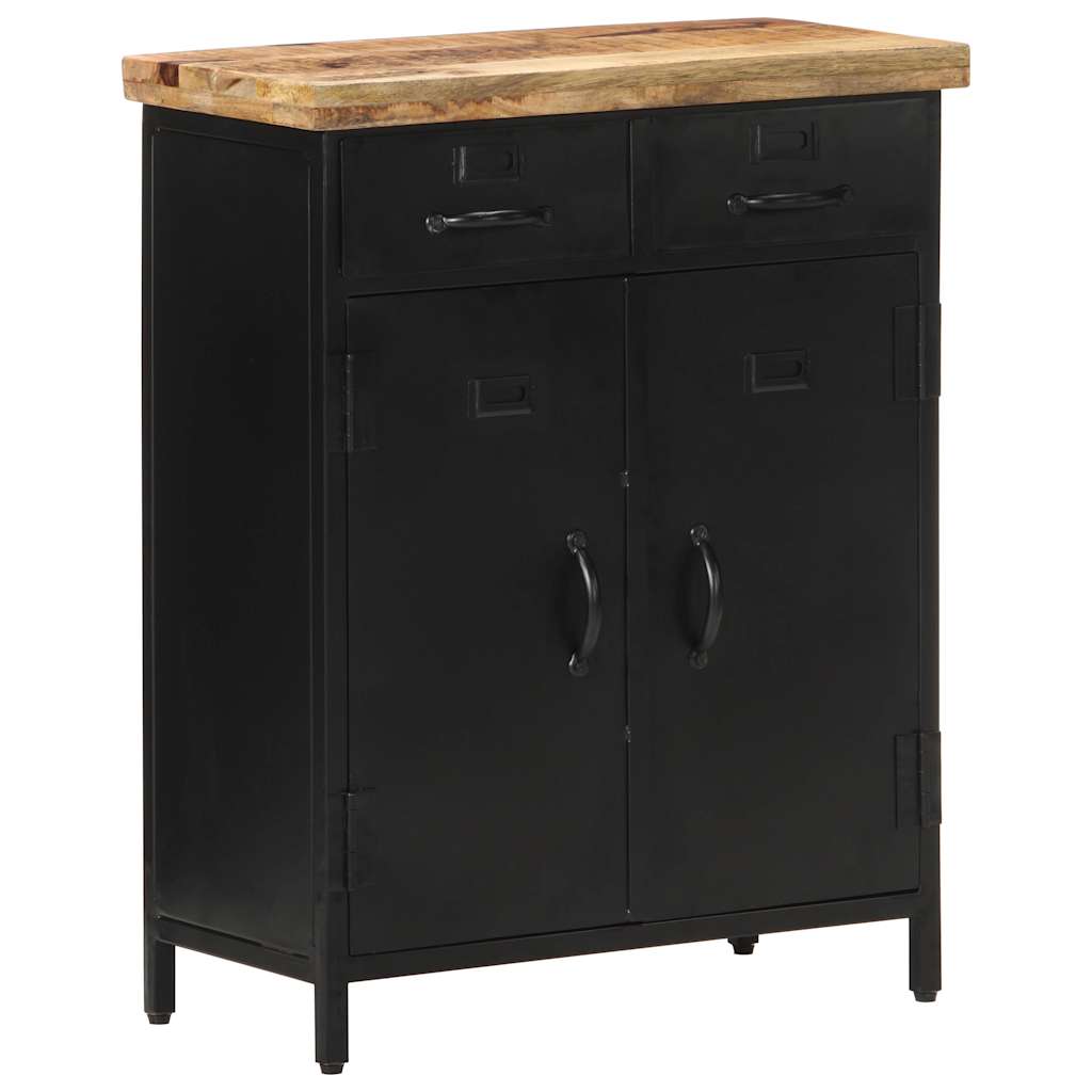320663 vidaXL Sideboard 60x30x76 cm Rough Mango Wood