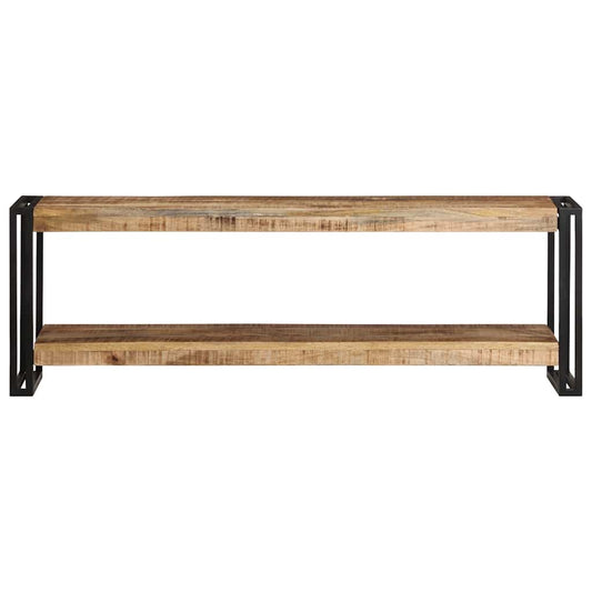 TV Cabinet 120x30x40 cm Rough Mango Wood TV Cabinet 120x30x40 cm Rough Mango Wood