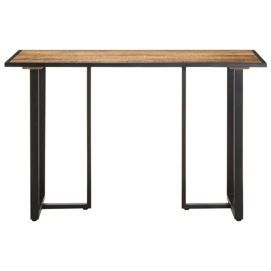 Dining Table 120 cm Rough Mango Wood Dining Table 120 cm Rough Mango Wood