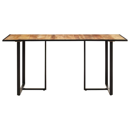 320697 vidaXL Dining Table 200 cm Rough Mango Wood 320697 vidaXL Dining Table 200 cm Rough Mango Wood