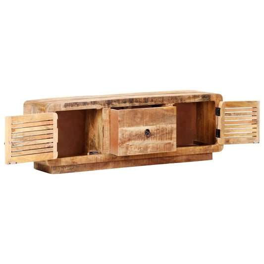 320460 vidaXL TV Cabinet 120x30x40 cm Rough Mango Wood 320460 vidaXL TV Cabinet 120x30x40 cm Rough Mango Wood
