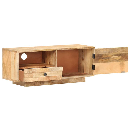 320466 vidaXL TV Cabinet 90x30x35 cm Solid Mango Wood 320466 vidaXL TV Cabinet 90x30x35 cm Solid Mango Wood
