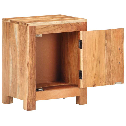 320474 vidaXL Bedside Cabinet 40x30x50 cm Solid Acacia Wood 320474 vidaXL Bedside Cabinet 40x30x50 cm Solid Acacia Wood