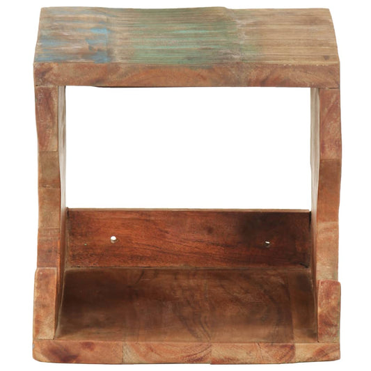 Wall Mounted Bicycle Rack 35x25x25 cm Solid Reclaimed Wood Wall Mounted Bicycle Rack 35x25x25 cm Solid Reclaimed Wood