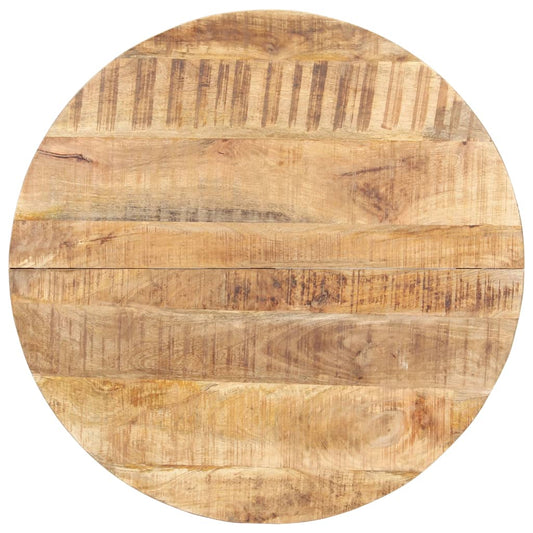 Dining Table 80 cm Rough Mango Wood Dining Table 80 cm Rough Mango Wood