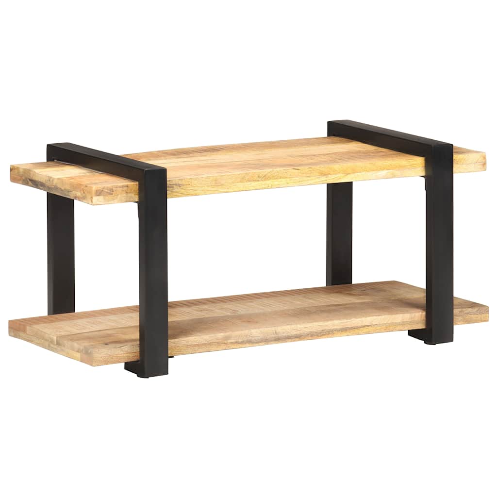 320493 vidaXL TV Cabinet 90x40x40 cm Rough Mango Wood