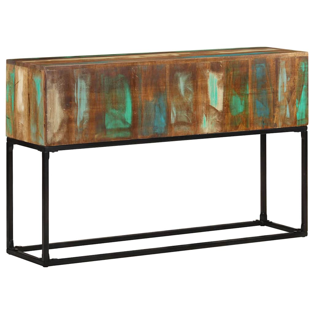 320822 vidaXL Console Table 120x30x75 cm Solid Reclaimed Wood