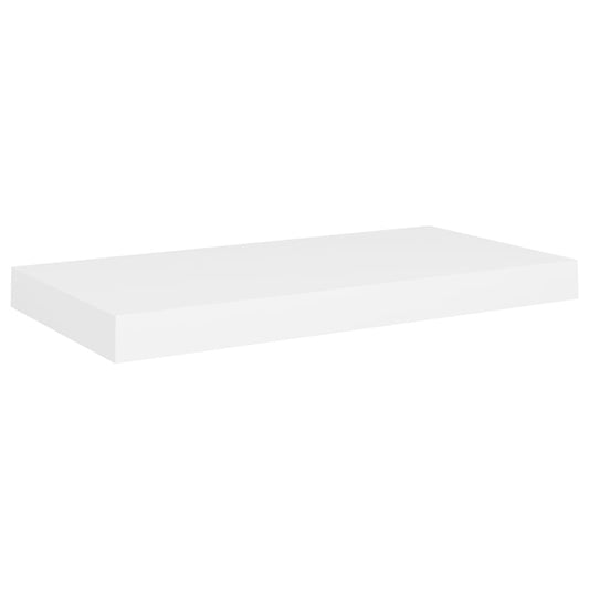 Floating Wall Shelf White 50x23x3.8 cm MDF Floating Wall Shelf White 50x23x3.8 cm MDF