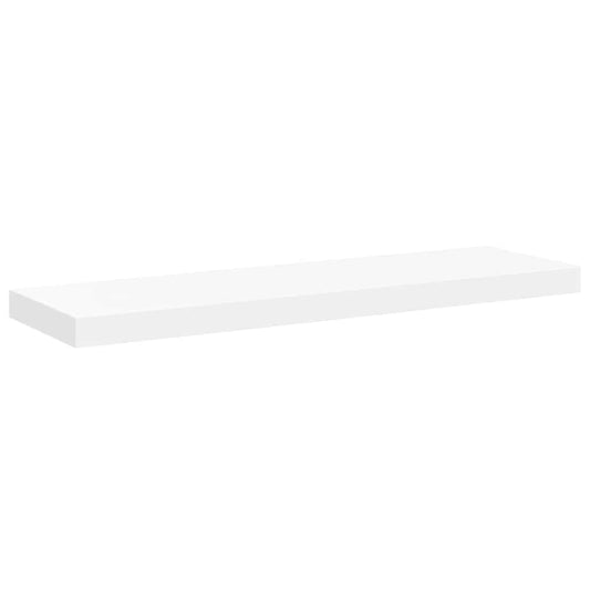 Floating Wall Shelf White 80x23.5x3.8 cm MDF Floating Wall Shelf White 80x23.5x3.8 cm MDF