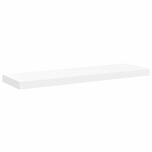 Floating Wall Shelf White 80x23.5x3.8 cm MDF Floating Wall Shelf White 80x23.5x3.8 cm MDF