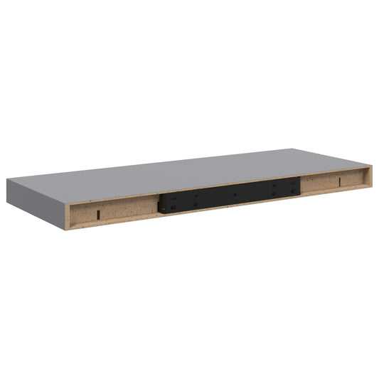 323855 vidaXL Floating Wall Shelves 4 pcs Grey 60x23,5x3,8 cm MDF 323855 vidaXL Floating Wall Shelves 4 pcs Grey 60x23,5x3,8 cm MDF