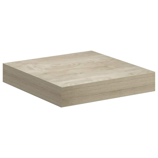 Floating Wall Shelf Oak 23x23.5x3.8 cm MDF Floating Wall Shelf Oak 23x23.5x3.8 cm MDF