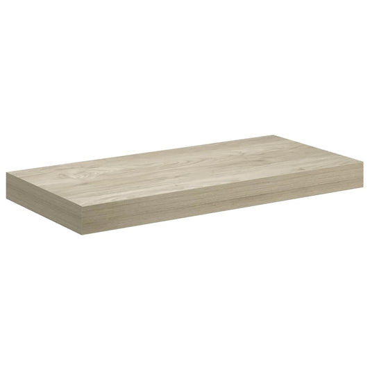 Floating Wall Shelf Oak 50x23.5x3.8 cm MDF Floating Wall Shelf Oak 50x23.5x3.8 cm MDF