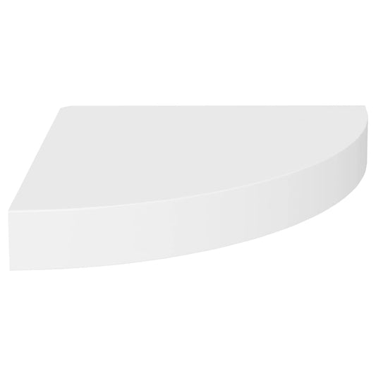 Floating Corner Shelf White 25x25x3.8 cm MDF Floating Corner Shelf White 25x25x3.8 cm MDF