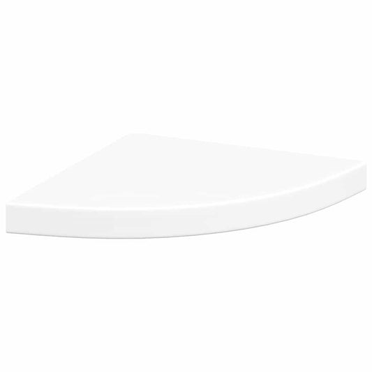 Floating Corner Shelf White 35x35x3.8 cm MDF Floating Corner Shelf White 35x35x3.8 cm MDF