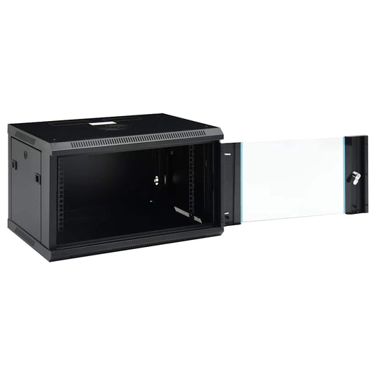 6U Wall Mounted Network Cabinet 19 IP20 600x450x350 mm 6U Wall Mounted Network Cabinet 19 IP20 600x450x350 mm