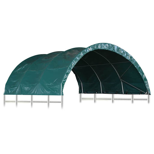 Livestock Tent PVC 3.7x3.7 m Green Livestock Tent PVC 3.7x3.7 m Green